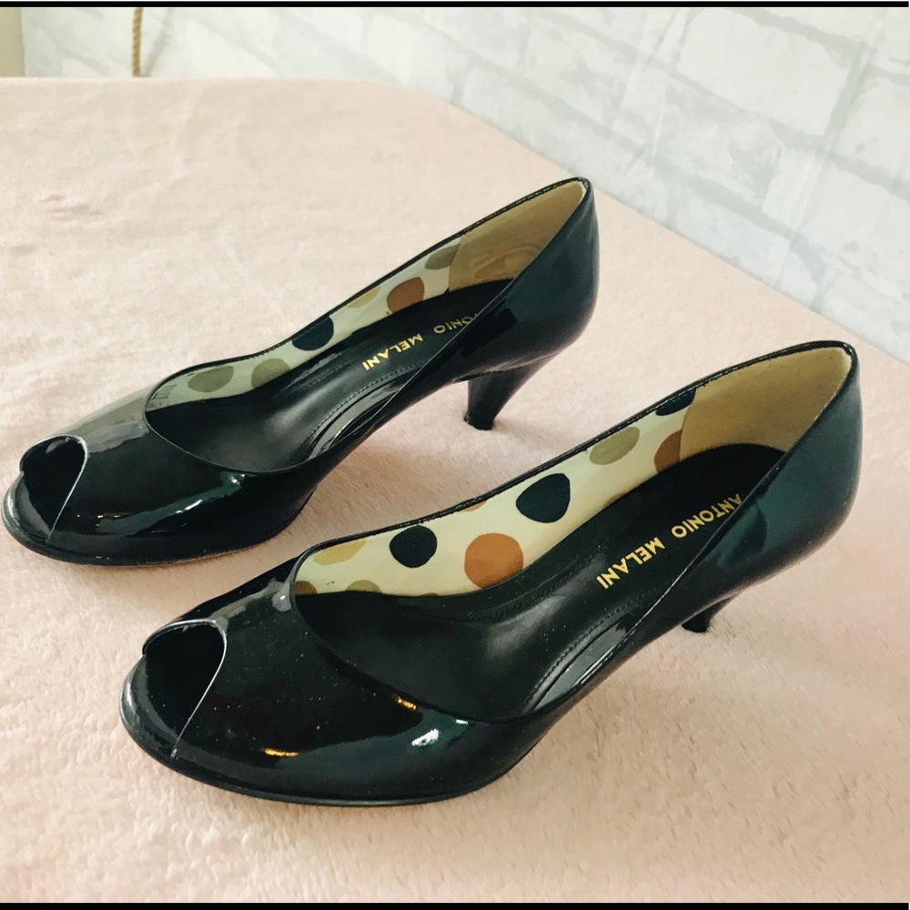 Antonio Melani Pumps Shoes Size 7 Patent Leather